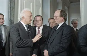 Visit of E. A. Shevardnadze in Austria