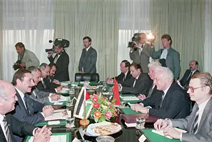 Visit of E. A. Shevardnadze to Jordan