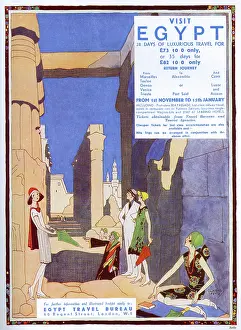 Peto: Visit Egypt advertisement by Gladys Peto