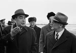 Brezhnev: Visit of Erich Honecker to USSR