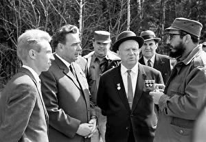 Khrushchev: Visit of F.Castro to the USSR