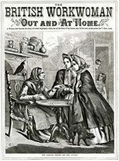 Visit to a fortune teller, 1864