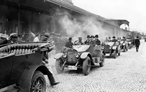 Kaiserreich: Visit of German press representatives in Vienna, 1918