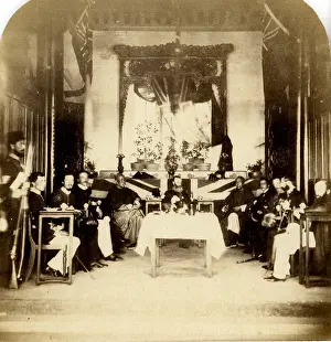 Negretti: Visit of Governor of Canton to Brigadier-General Crawford