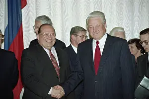 Dehaene: Visit of Jean- Luc Dehane to Russia
