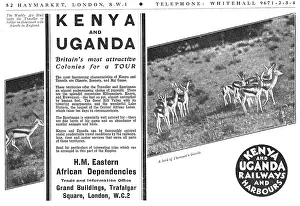 Dependencies: Visit Kenya & Uganda Tourism 1934