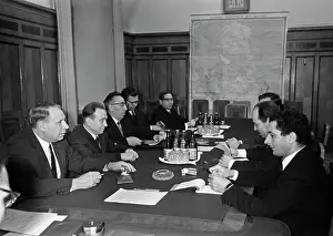 Algerian: Visit of Layachi Yaker to USSR