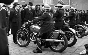 Inspections: Visit to LFB by Mr Attlee, Lord Privy Seal, WW2