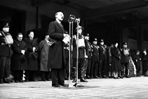 Inspections: Visit to LFB by Mr Attlee, Lord Privy Seal, WW2