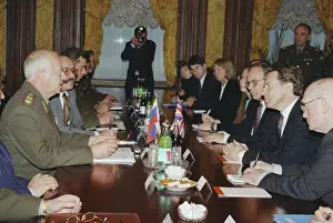 Discuss: Visit of the Minister of Defense of Great Britain