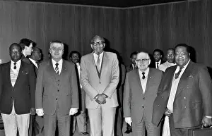 Presidium: Visit of Moshoeshoe 2 to the Soviet Union
