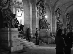Stairway: Visit to the opera in Paris, 1942