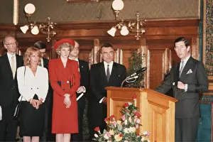 Dagmar: Visit Prince Charles in Vienna 1986