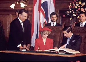 Zilk: Visit Prince Charles in Vienna 1986
