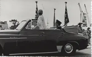 Haven: Visit of Queen Mother to Gibraltar