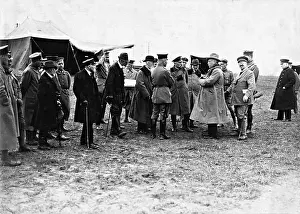 Schulz: Visit of Reichstag representatives to the Western front, 191
