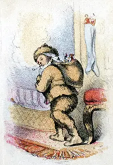 Prang: A Visit from St. Nicholas, The Night Before Christmas, 1864