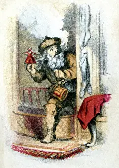 Prang: A Visit from St. Nicholas, The Night Before Christmas, 1864