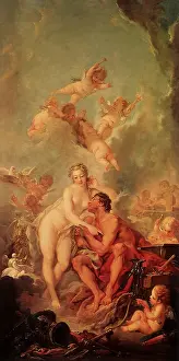 Cupids: The Visit of Venus to Vulcan, by Boucher