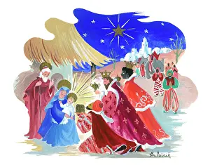 Poirie: The Visit of the Three Wise Men