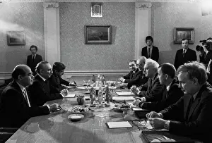 Politburo: Visit of Ya Khan to USSR
