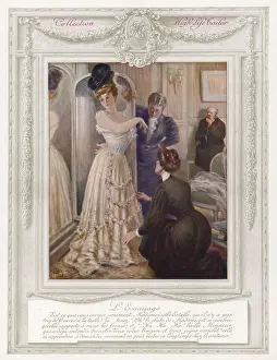Frenchwoman: Visiting Her Couturier