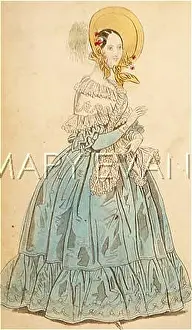Mantelet: VISITING DRESS 1840