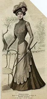 Folds: Visiting Dress 1899