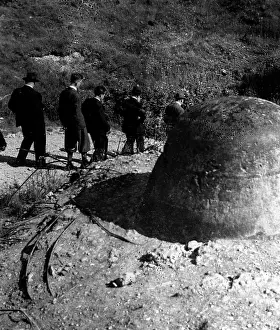 Eventually: Visitors at Fort Douaumont, 1935