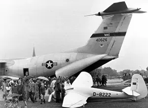 Starlifter: Many visitors at the open day of the US Air Force