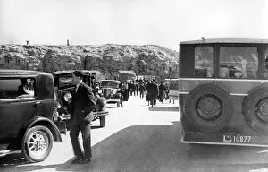 Driveway: Visitors site at Fort Douaumont, 1934