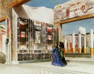 Sherwood: Visitors Viewing the Ruins of Pompeii