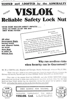 Fasteners: Vislok Safety Lock Nuts