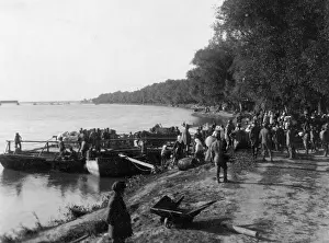 Vistula: A Vistula ferry, 1915