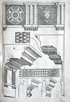 Xylography: VITRUVIUS, Marcus Vitrubius Pollio (1th century