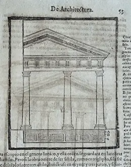Architectura: VITRUVIUS, Marcus Vitrubius Pollio (1th century BC)