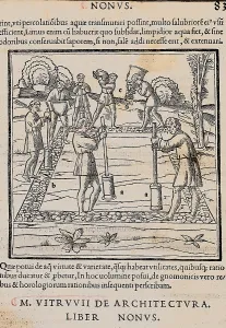 Architectura: VITRUVIUS, Marcus Vitrubius Pollio (1th century BC)