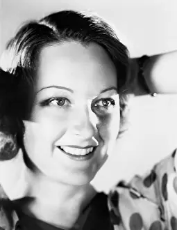 Vivacious: Vivacious woman smiling
