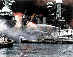 Aflame: VJ Day in Colour