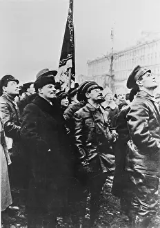 Trotzki: Vladimir Ilyich Lenin (left) and Leo Trotsky in