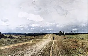 Levitan: The Vladimirka, by Isaac Levitan