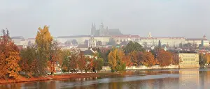 1344: The Vltava River looking across to the Lesser