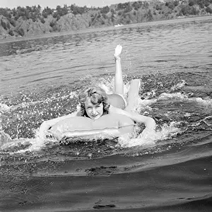 Zuzana: Vltava River - swimming - fun - water - fun