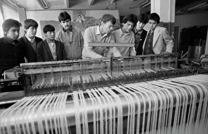 Conducts: Vocational school of a textile mill in Chita