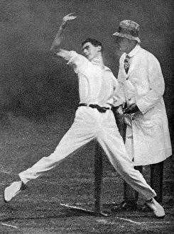 Bowlers: Bill Voce, Nottinghamshire and England Cricketer