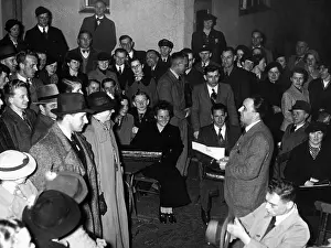 Compulsory: Voelkisch education of athletes in Berlin, 1937