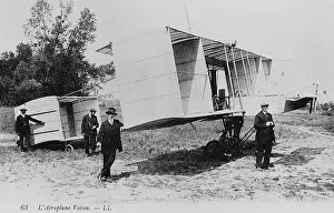 Voisin: Voisin biplane, 1910. From