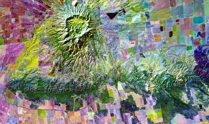 Plots: Volcanic Soils, Argentina, Satellite Image