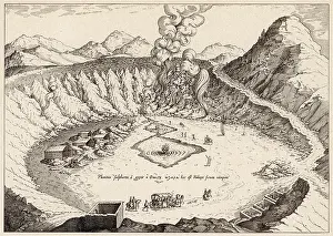 1719: Volcano crater visit, Pozzuoli