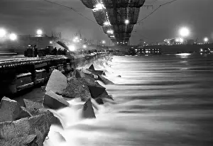 Damming: Volga Hydroelectric Station, 1958